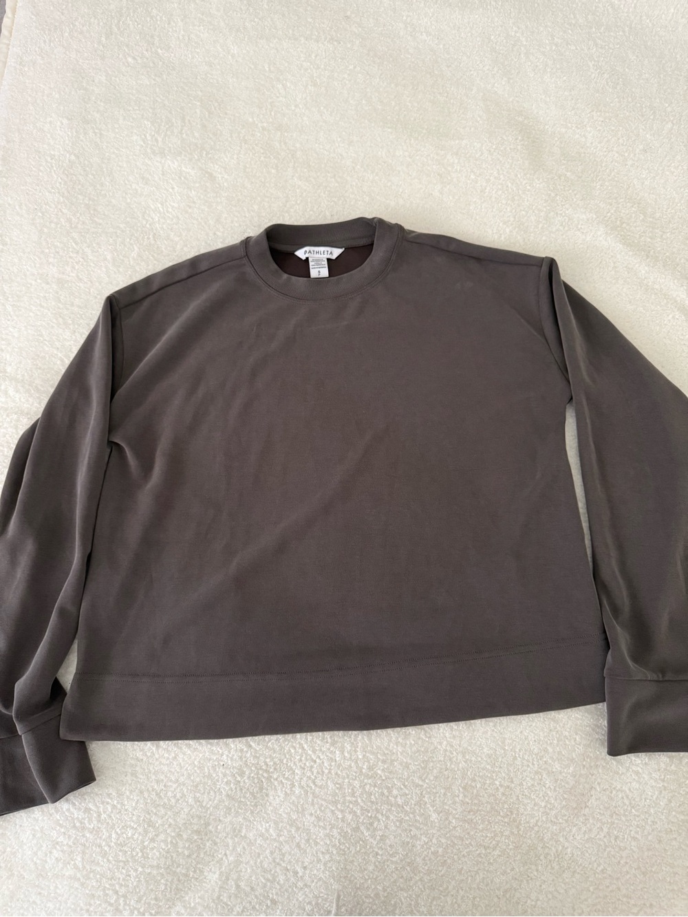 Athleta Women's Crewneck Sweater - Dark Charcoal